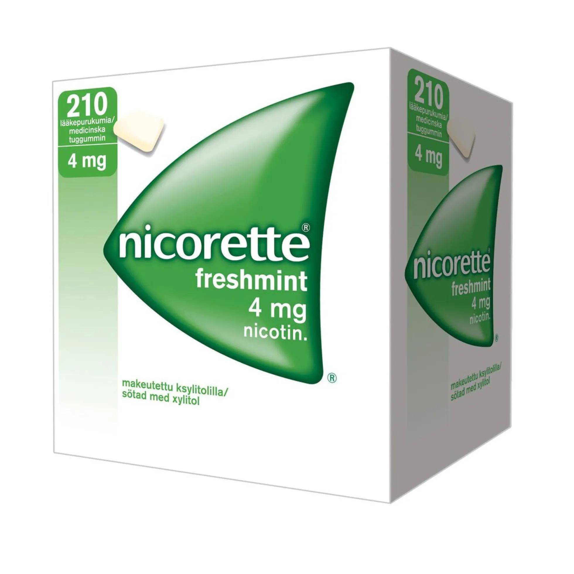 Nicorette Freshmint 4 mg - eri kokoja