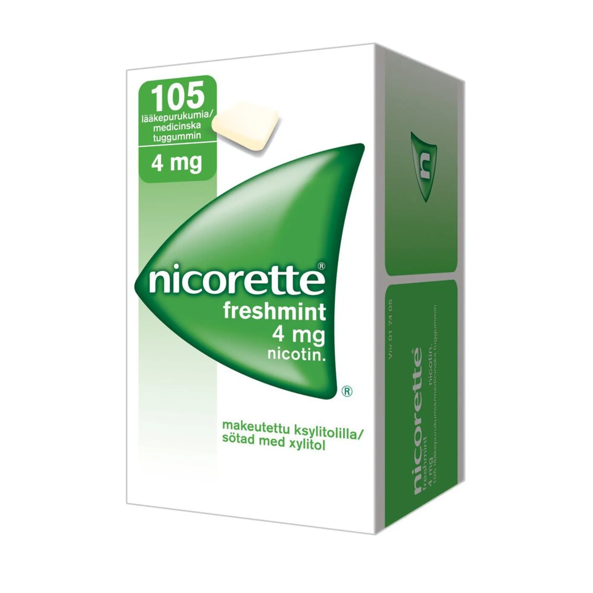 Nicorette Freshmint 4 mg - eri kokoja
