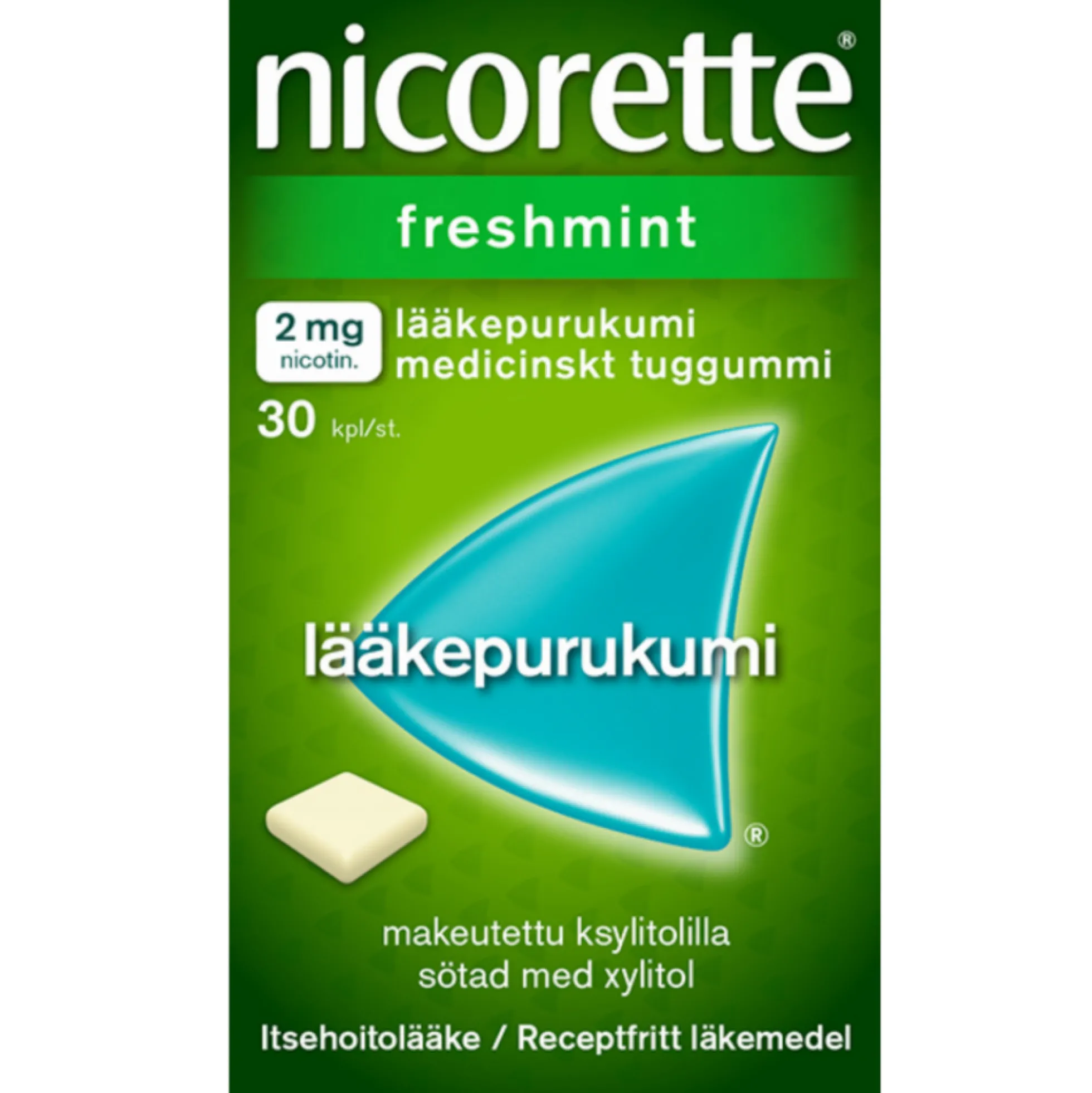 Nicorette Freshmint 2 mg - eri kokoja