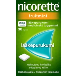 Nicorette Fruitmint 2 mg - eri kokoja
