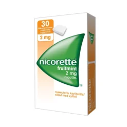 Nicorette Fruitmint 2 mg - eri kokoja