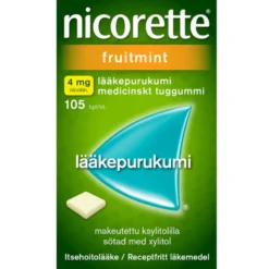 Nicorette Fruitmint 4 mg - eri kokoja