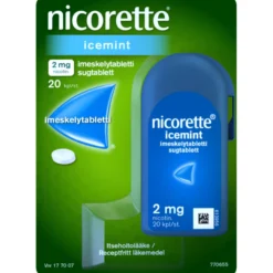 Nicorette Icemint 2 mg - eri kokoja