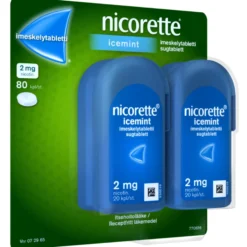 Nicorette Icemint 2 mg - eri kokoja