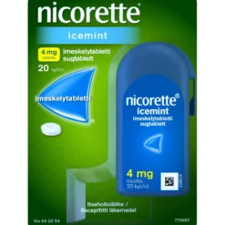 Nicorette Icemint 4 mg 20 tabl