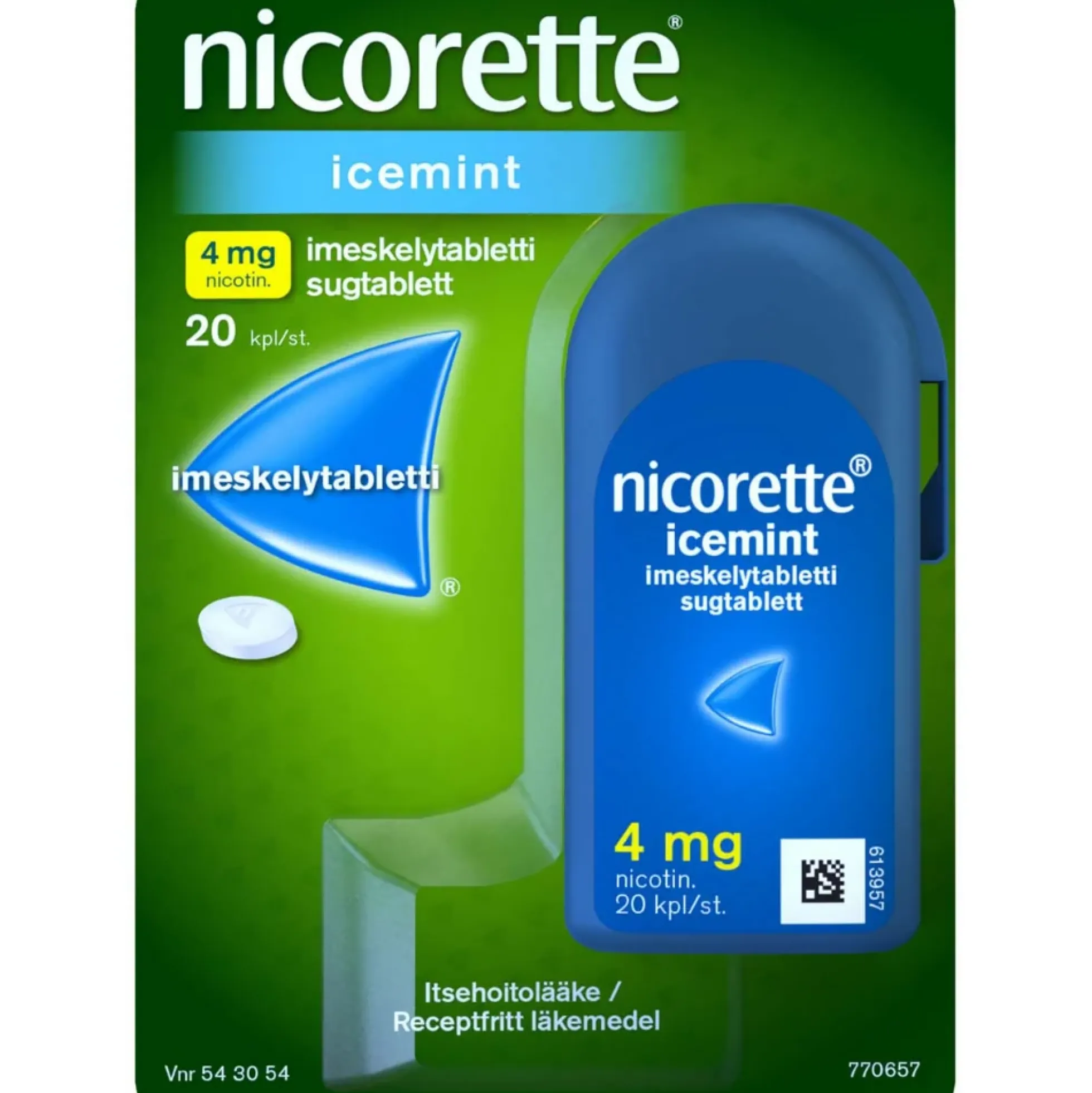 Nicorette Icemint 4 mg 20 tabl