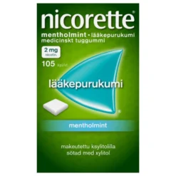 Nicorette Mentholmint 2 mg - eri kokoja