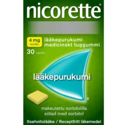 Nicorette 4 mg - eri kokoja