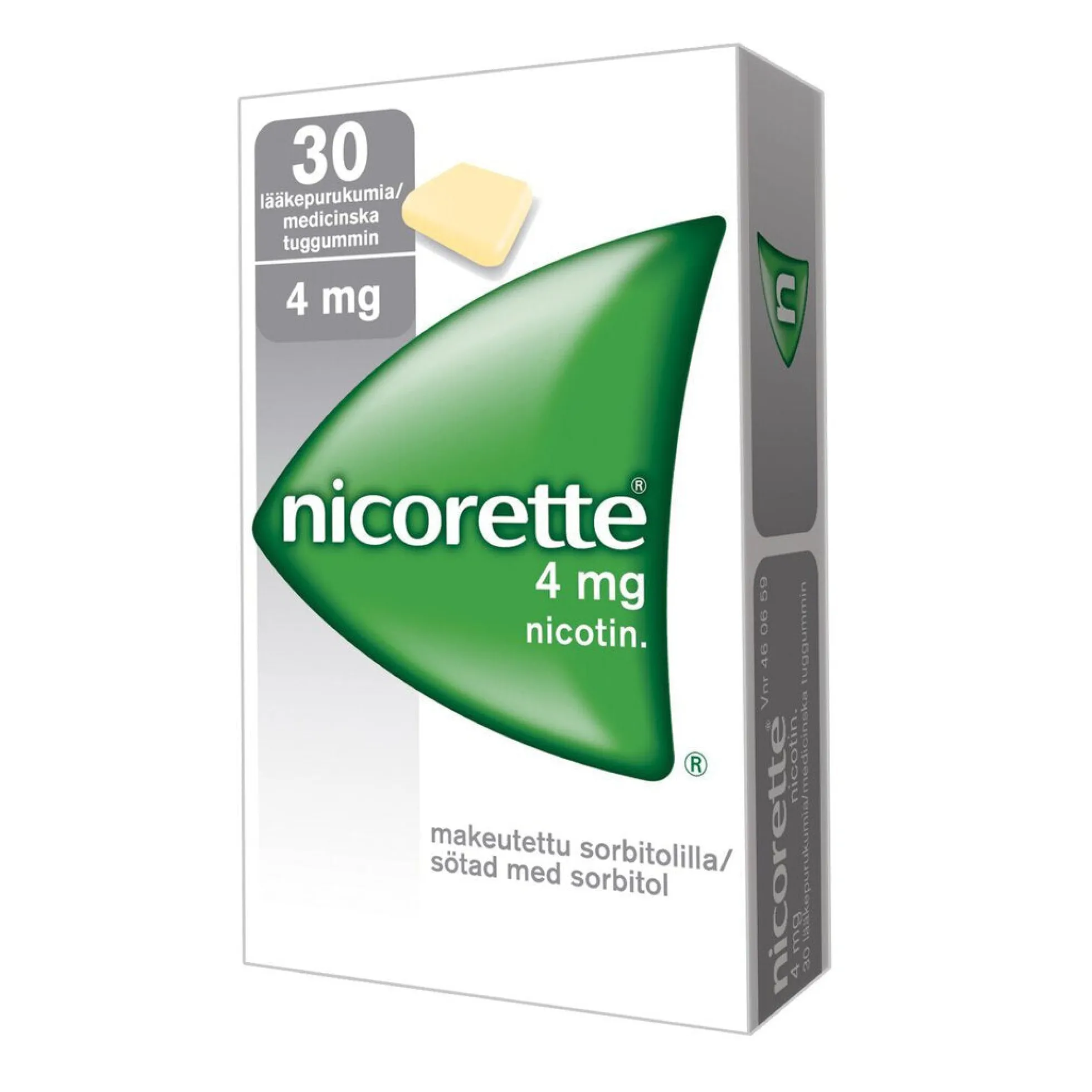 Nicorette 4 mg - eri kokoja
