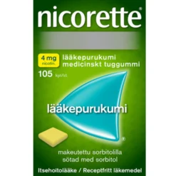 Nicorette 4 mg - eri kokoja