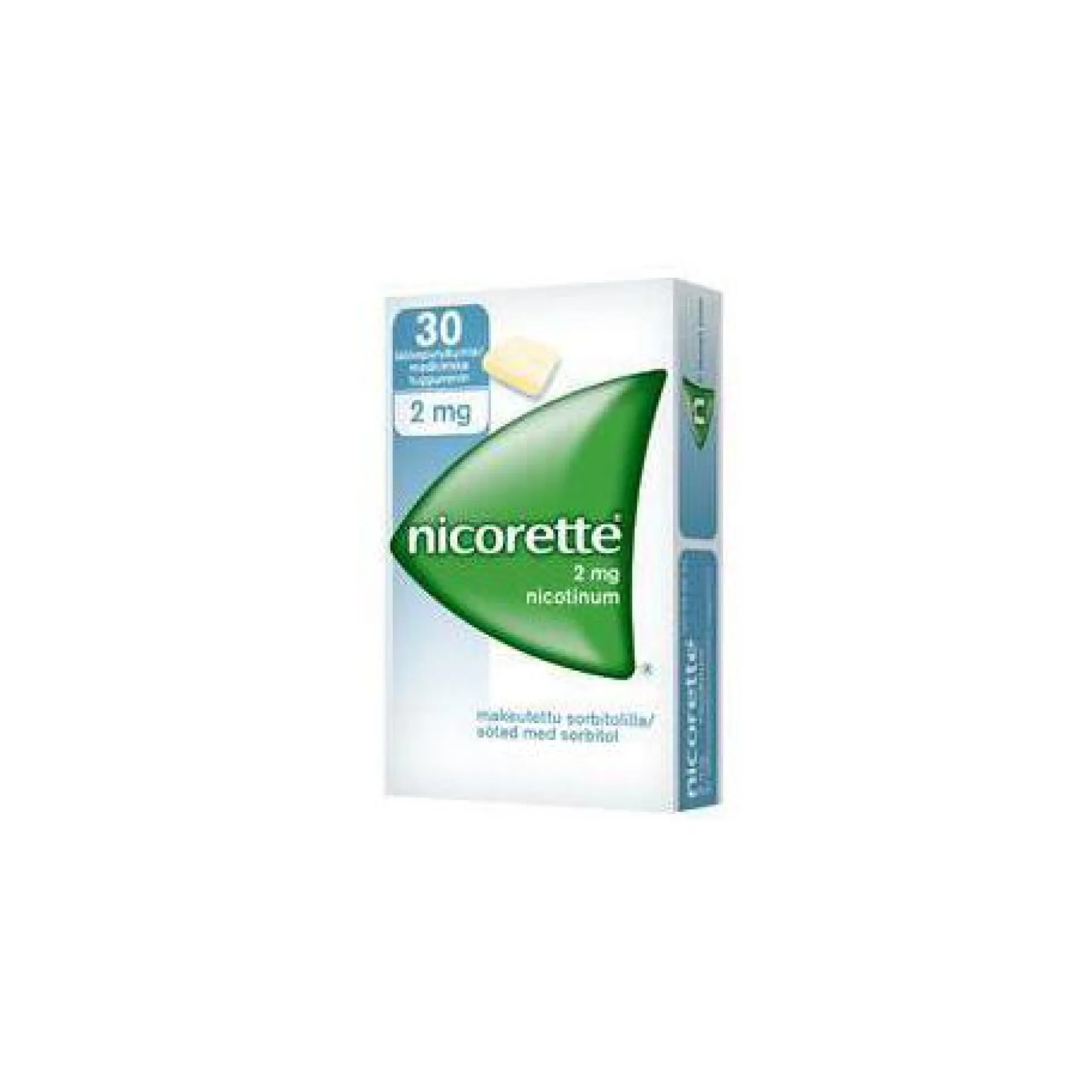 Nicorette 2 mg - eri kokoja