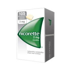 Nicorette 2 mg - eri kokoja