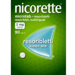 Nicorette Microtab 2 mg 90 tabl