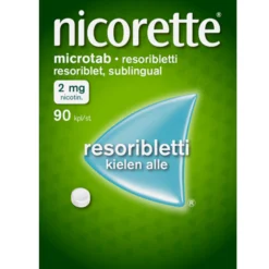 Nicorette Microtab 2 mg 90 tabl