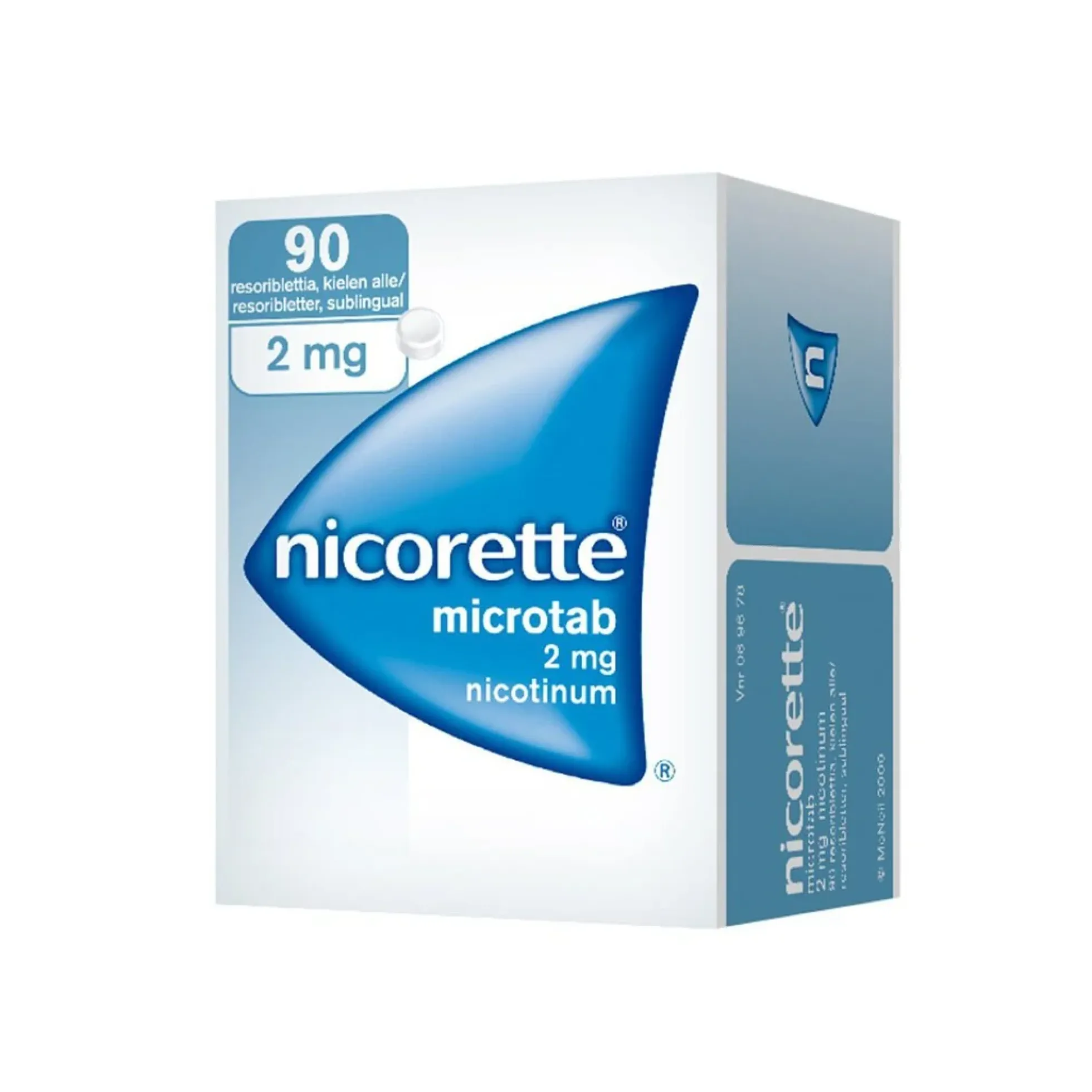 Nicorette Microtab 2 mg 90 tabl