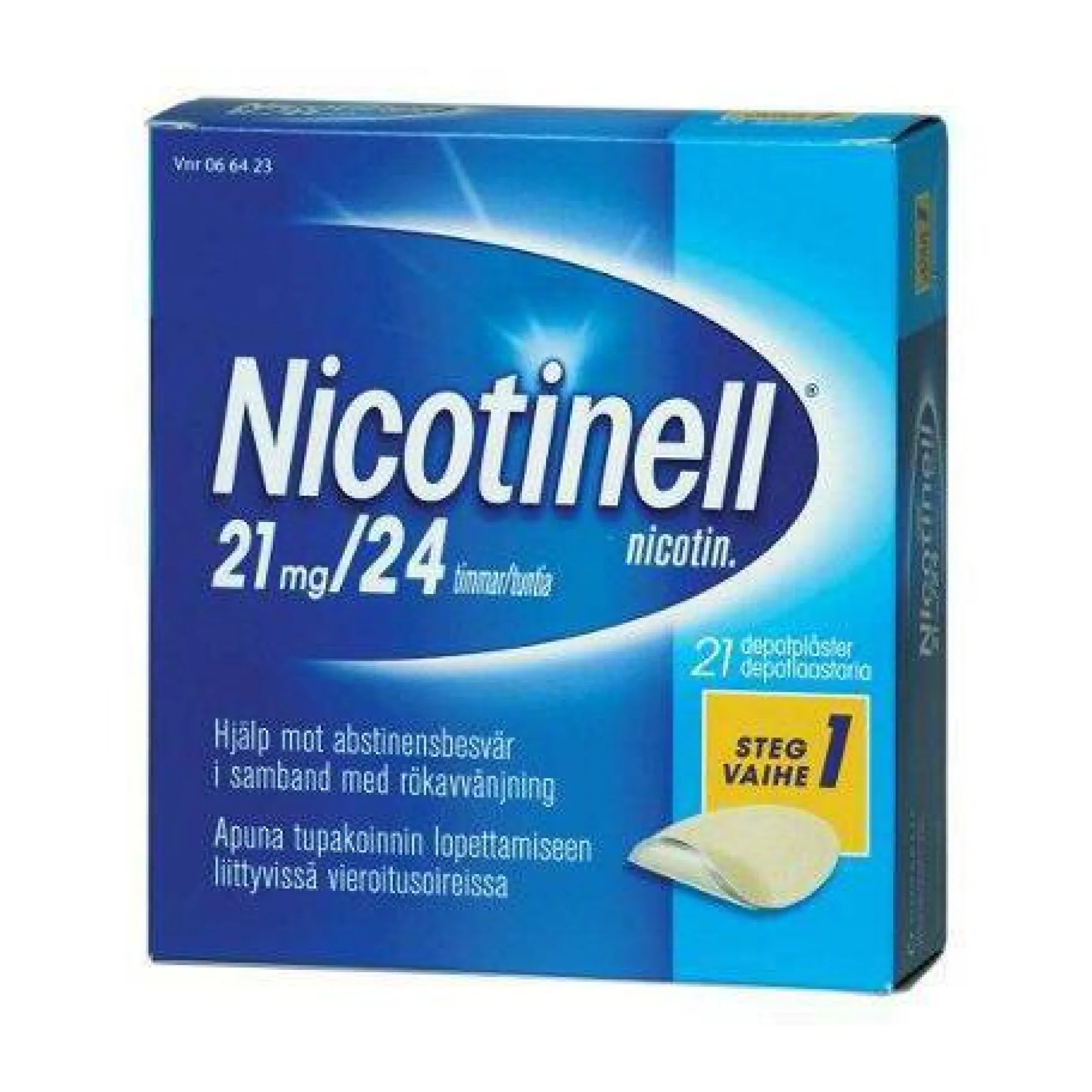NICOTINELL 21 mg/24 h - eri kokoja