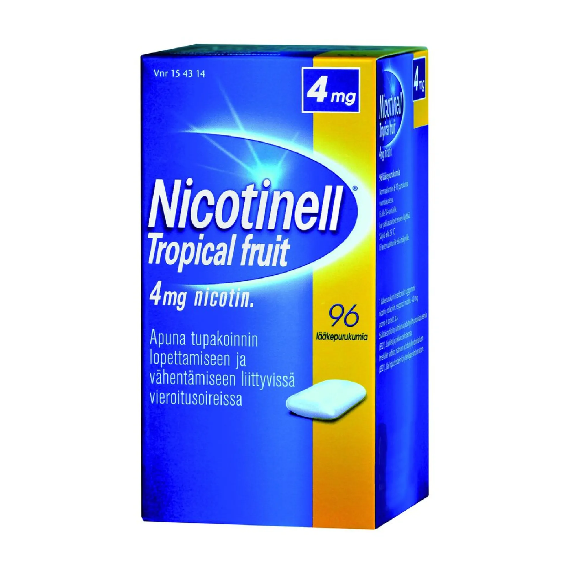 NICOTINELL TROPICAL FRUIT 4 mg 24/96 kpl