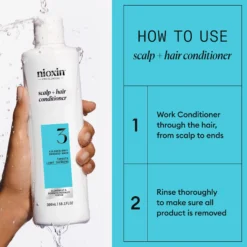 Nioxin System 3 Conditioner for Colored Thinning Hair 300 ml - Hoitoaine ohentuneille, värjätyille hiuksille