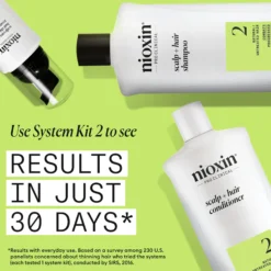 Nioxin System 2 Conditioner for Thinning Hair 1000 ml - Hoitoaine selvästi ohentuneille hiuksille
