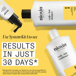 Nioxin System 1 Conditioner for Thinning Hair 1000 ml - Hoitoaine oheneville hiuksille
