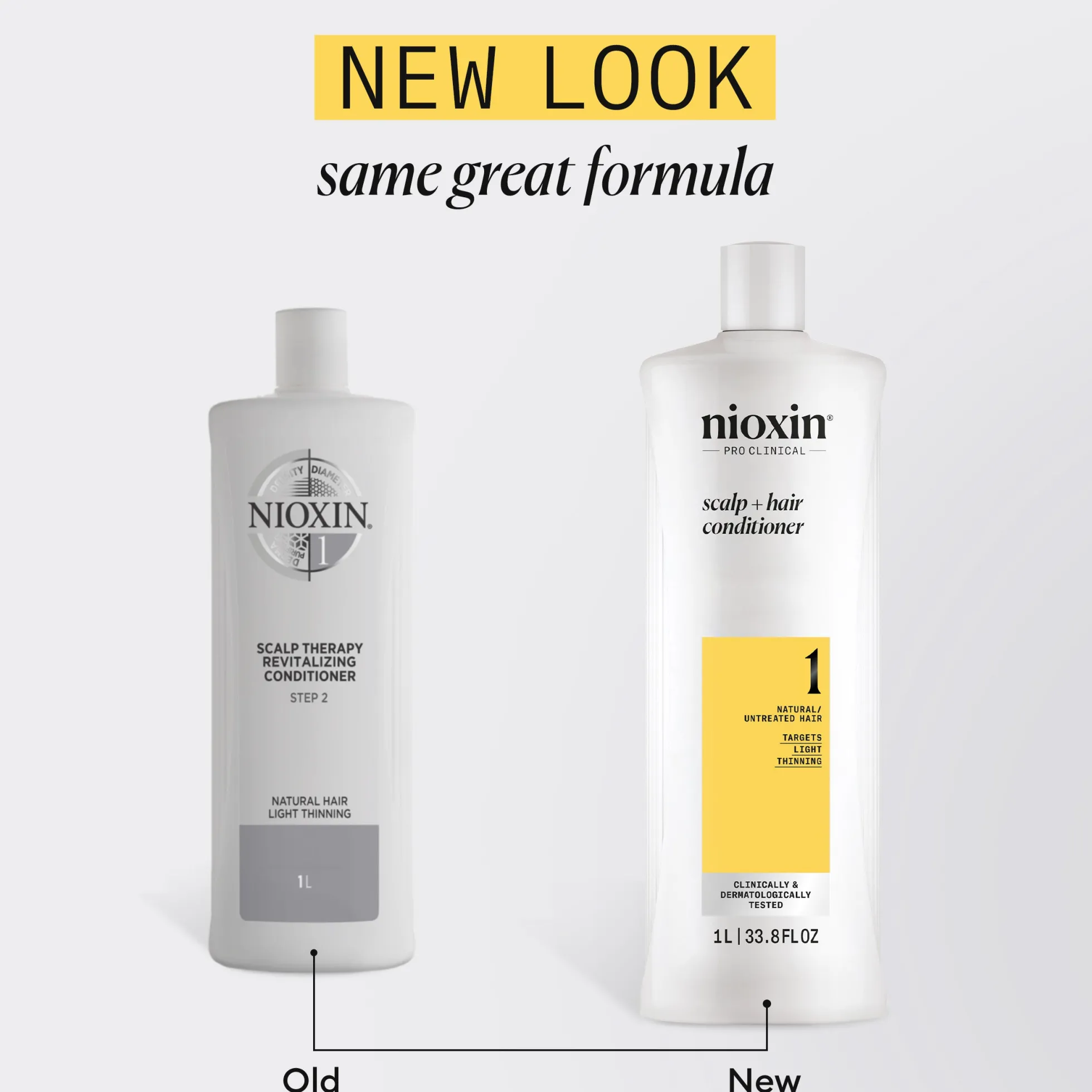Nioxin System 1 Conditioner for Thinning Hair 1000 ml - Hoitoaine oheneville hiuksille