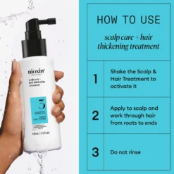 Nioxin System 3 Scalp Treatment for Colored Thinning Hair 100 ml - Hoitoseerumi ohentuneille, värjätyille hiuksille