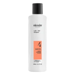 Nioxin System 4 Shampoo for Colored Thinning Hair 300 ml - Shampoo selvästi ohentuneille, värjätyille hiuksille