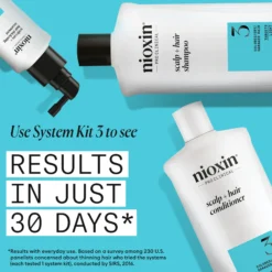 Nioxin System 3 Shampoo for Colored Thinning Hair 1000 ml - Shampoo ohentuneille, värjätyille hiuksille