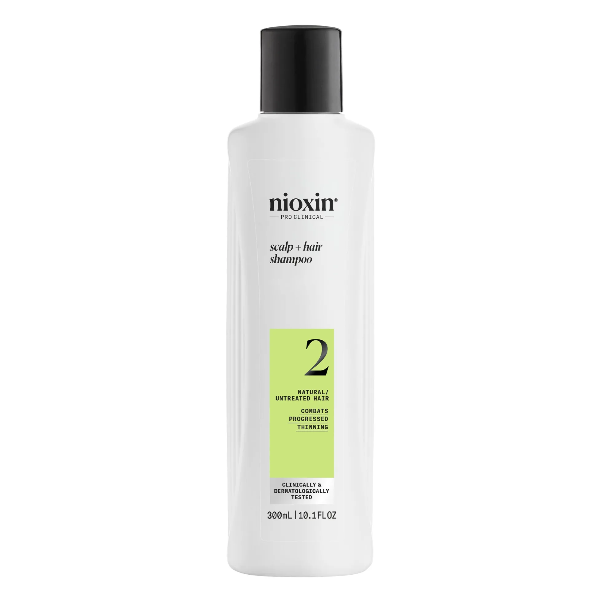 Nioxin System 2 Shampoo for Thinning Hair 300 ml - Shampoo selvästi ohentuneille hiuksille