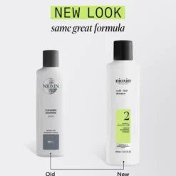 Nioxin System 2 Shampoo for Thinning Hair 300 ml - Shampoo selvästi ohentuneille hiuksille