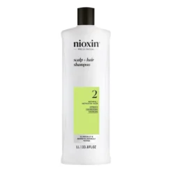 Nioxin System 2 Shampoo for Thinning Hair 1000 ml - Shampoo selvästi ohentuneille hiuksille