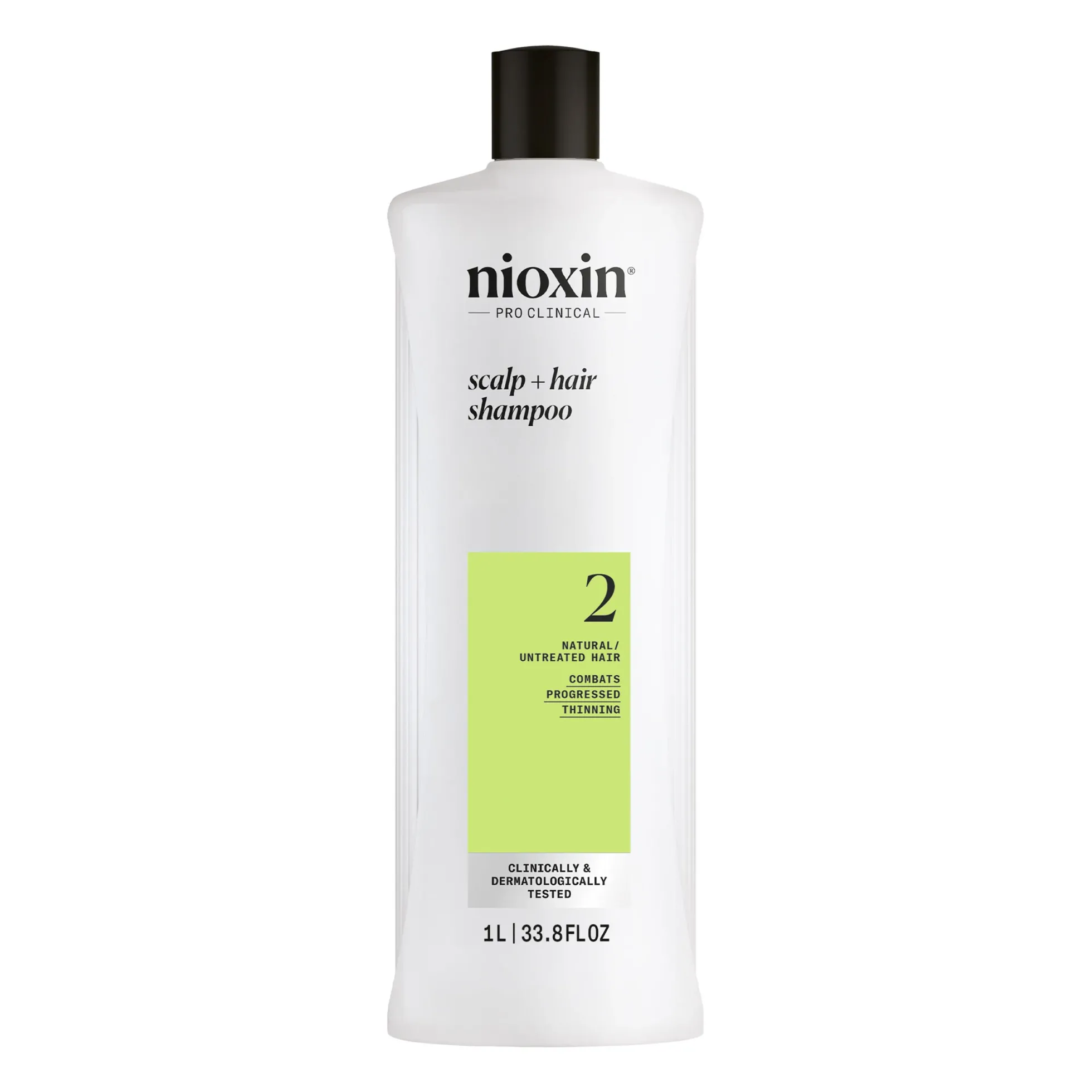 Nioxin System 2 Shampoo for Thinning Hair 1000 ml - Shampoo selvästi ohentuneille hiuksille