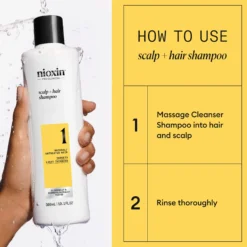 Nioxin System 1 Shampoo for Thinning Hair -shampoo oheneville hiuksille