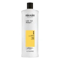 Nioxin System 1 Shampoo for Thinning Hair 1000 ml - Shampoo oheneville hiuksille