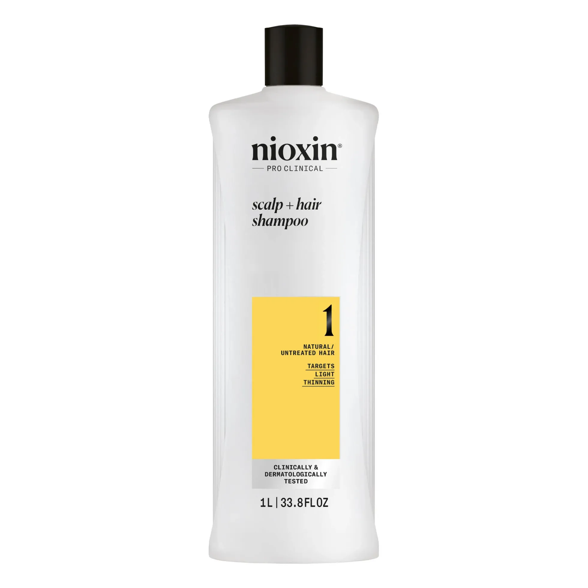 Nioxin System 1 Shampoo for Thinning Hair 1000 ml - Shampoo oheneville hiuksille