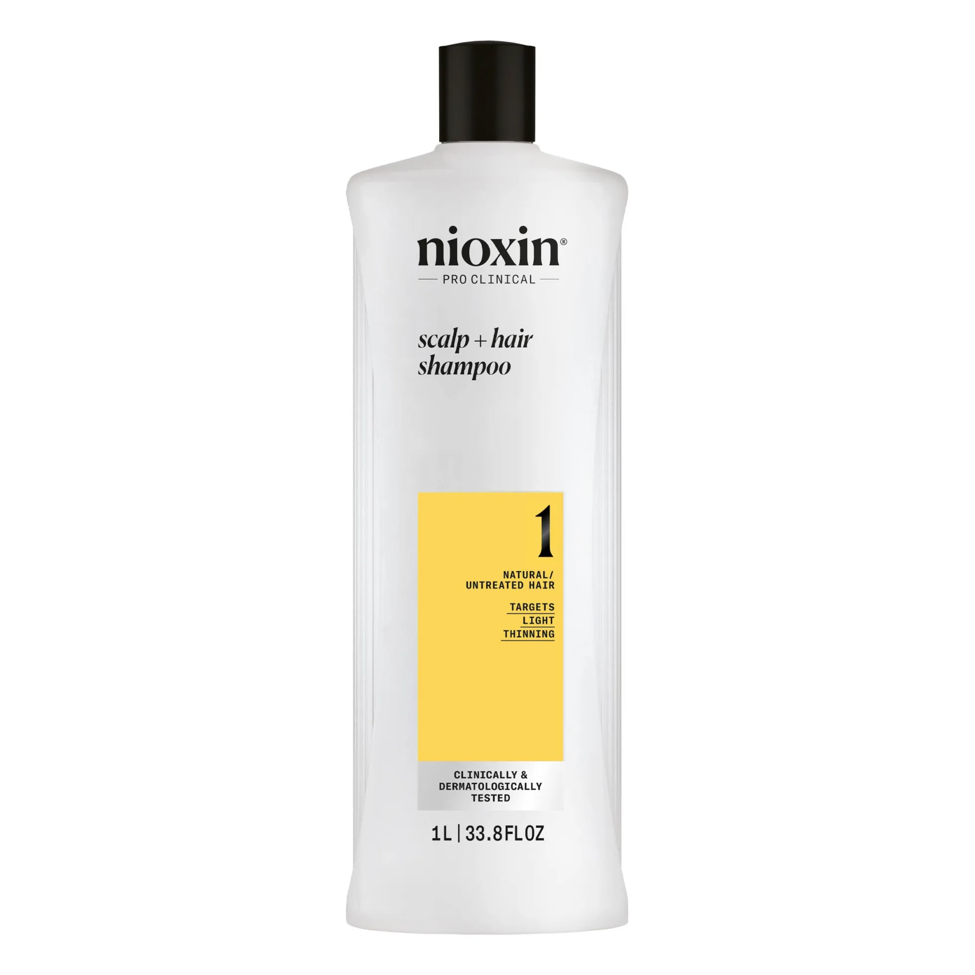 Nioxin System 1 Shampoo for Thinning Hair 1000 ml - Shampoo oheneville hiuksille