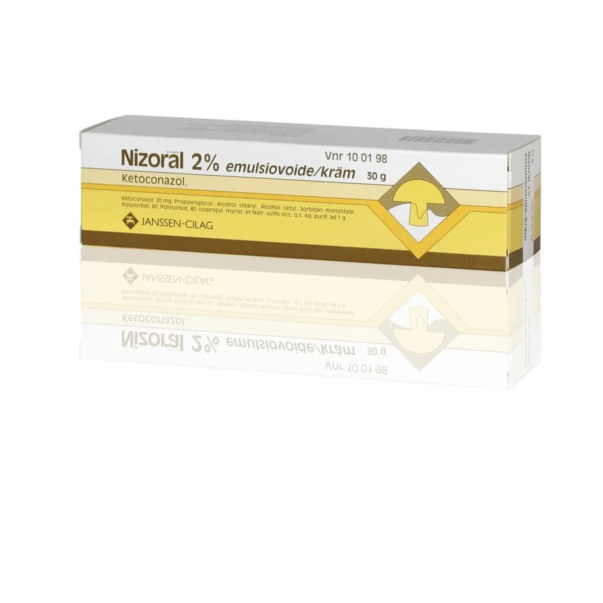 NIZORAL EMULSIOVOIDE 2 % 30 g