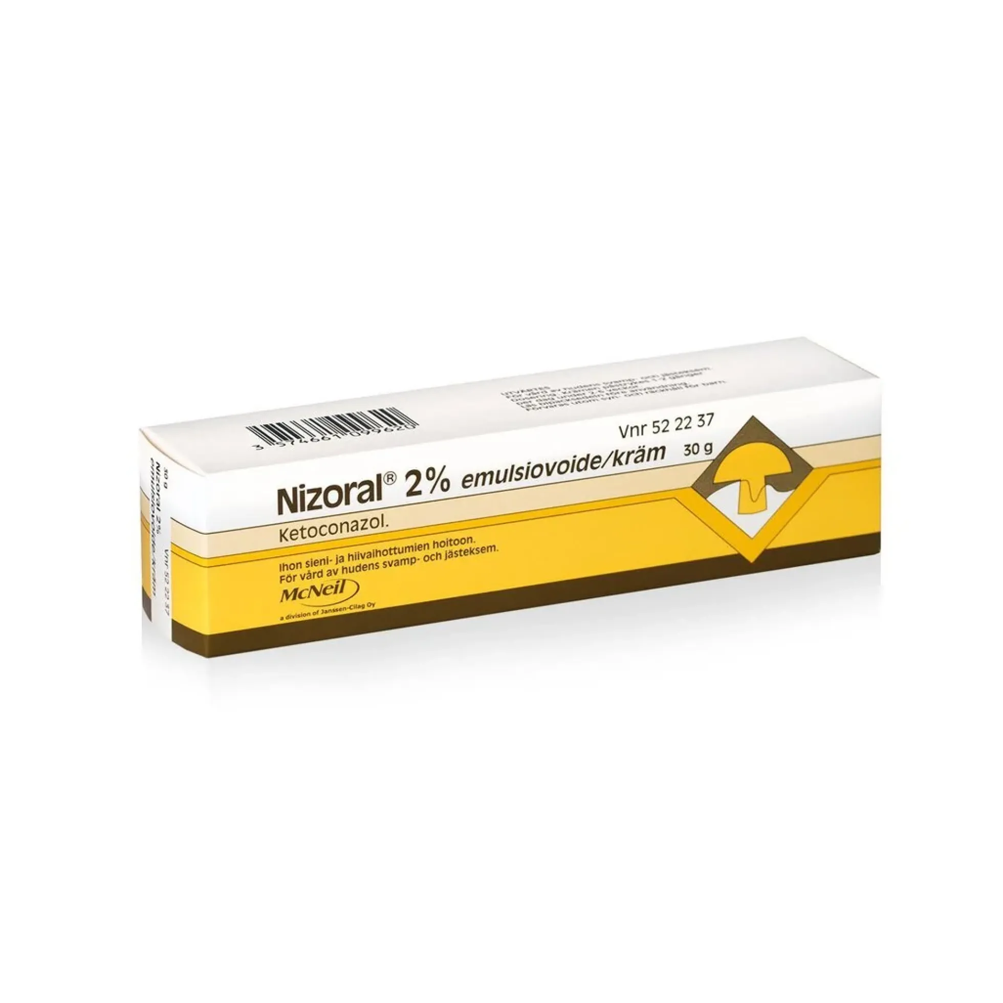NIZORAL EMULSIOVOIDE 2 % 30 g