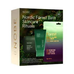 NOBE Forest Bath Skincare set: Foot-, Hand Cream + Sheet mask 1 kpl