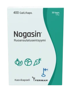 NOGASIN 400 GaIU KAPS - eri kokoja