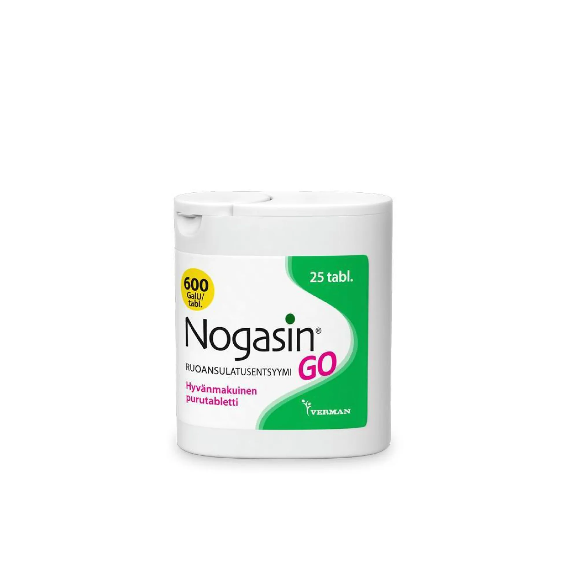 NOGASIN GO 600 GaIU 25/50 PURUTABL.