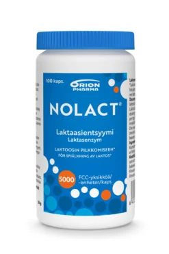 NOLACT laktoosinpilkkoja 100 kaps.