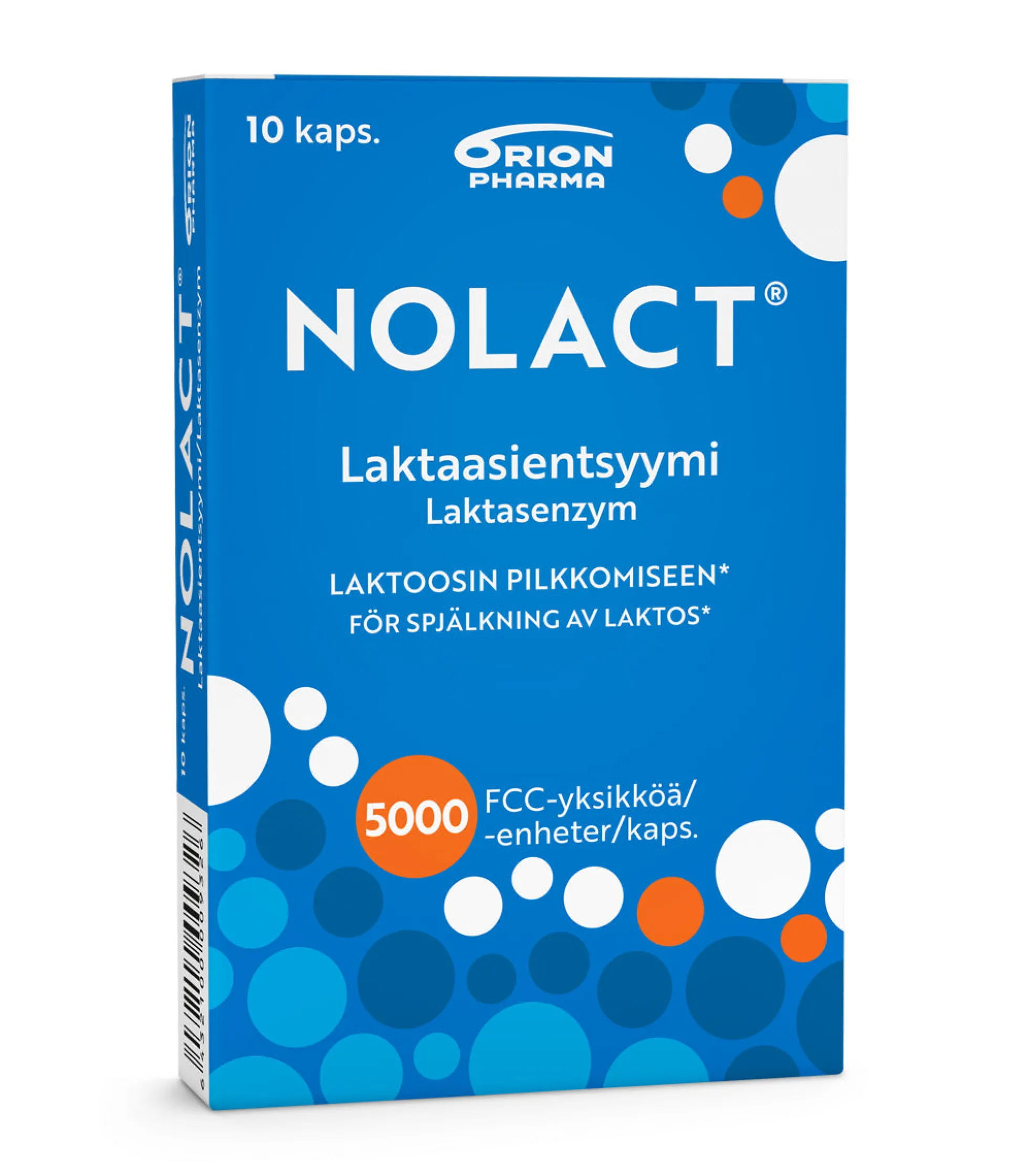 NOLACT laktoosinpilkkoja 10 kaps.