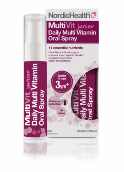 Nordic Health MultiVit Junior -monivitamiinisuihke lapsille 25 ml