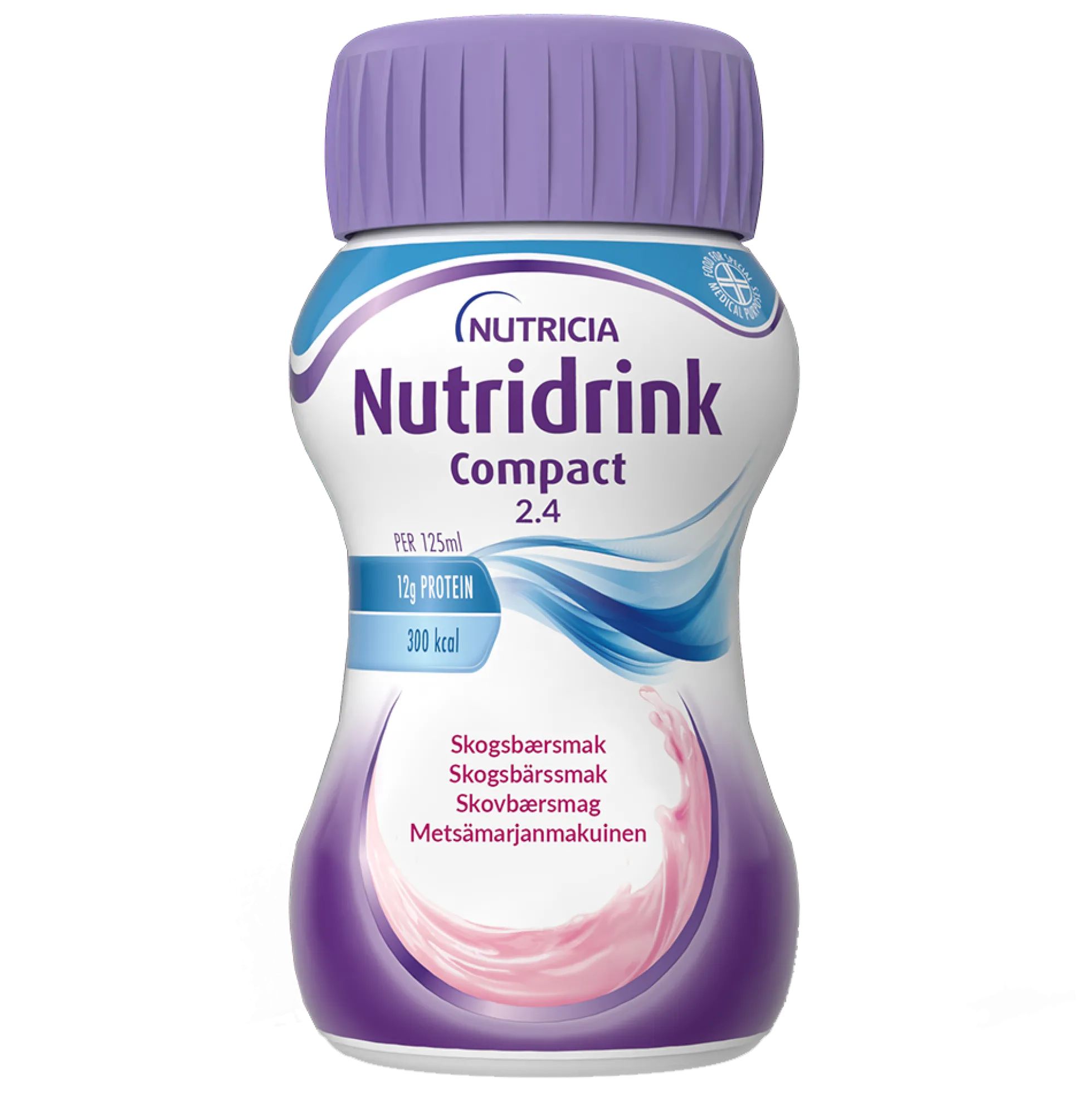 NUTRIDRINK COMPACT METSÄMARJA 4 x 125 ml