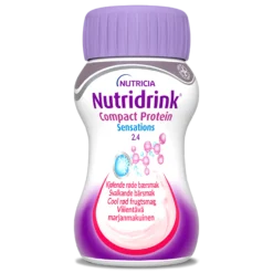 Nutridrink Compact Protein Sensations viilentävä marjanmakuinen 4 x 125 ml