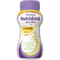 Nutridrink Jucy Plus päärynä-seljankukka 4 x 200 ml