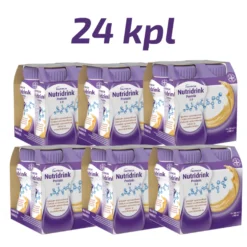 Nutridrink Protein 2.0 Suklaa-Karamelli säästöpakkaus 24 × 200ml