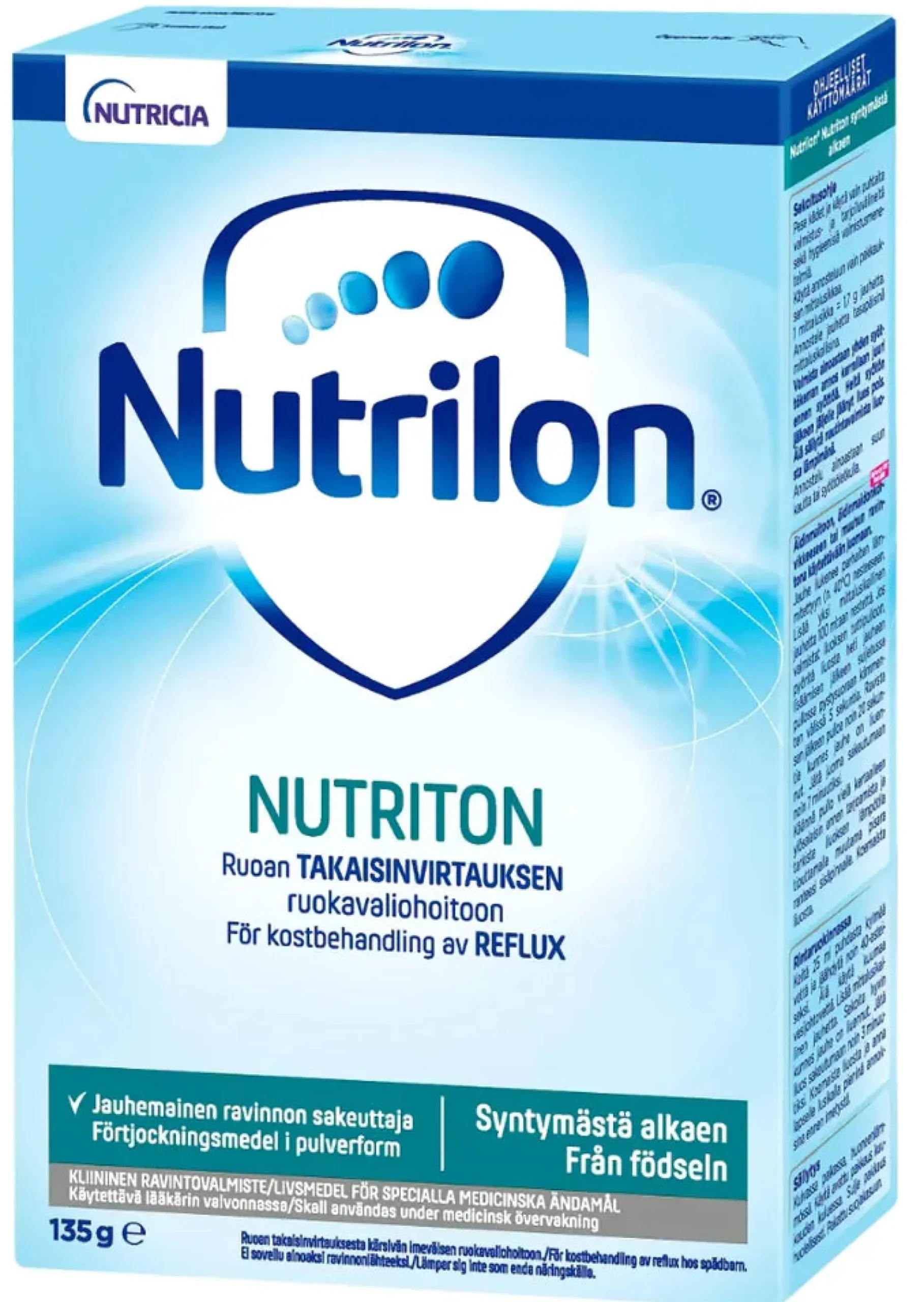 Nutrilon Nutriton ruoansakeuttajajauhe 135 g