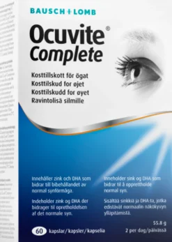 OCUVITE COMPLETE -ravintolisä silmien hyvinvointiin